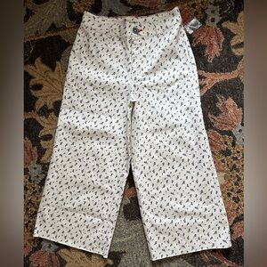 PEACE LOVE WORLD Wide Leg Denim Pants